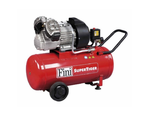 מדחס 2 ראשים 50 ליטר 3 כ"ס FINI SUPER TIGER 402