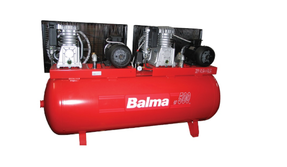 מדחס 500 ליטר 2X5.5 כ"ס BALMA 400V