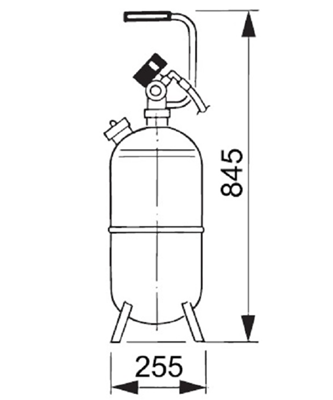 יונק שמן 16 ליטר RAASM